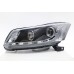 Honda Accord TAO G8 08-13 Black Projector Headlamp w Ring & LED Ring Driving Lamp